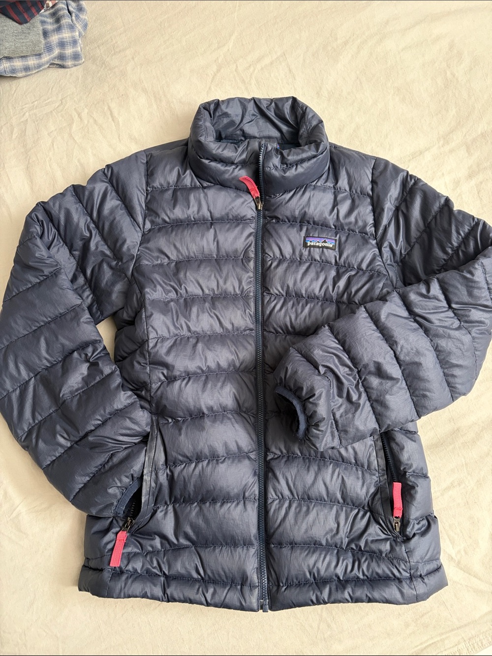 Patagonia Kids' Down Jacket - Navy Blue